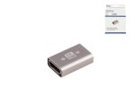DINIC HDMI-A конектор, 8K, метален HDMI-A гнездо до гнездо, 8K 60Hz / 4K 120Hz, DINIC кутия с евроотвор